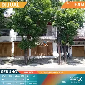 Dijual Ruang Usaha 2 Lantai Poros Jalan Tumenggung Suryo Malang
