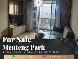 Dijual Apartment 2 BR Menteng Park Furnished Private Lift