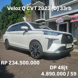 Antik KM 33rb.. Toyota Veloz Q CVT 2023 (D)