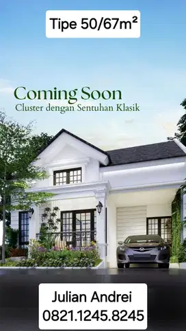 Rumah Cluster Inovasi Terbaru Konsep Garden Yg Menyehatkan & Asri