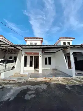 Rumah Siap Huni model Cantik modern dekat stasiun sudimara