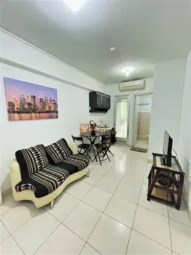 Akses Langsung Mall 2BR 35m2 Furnished Siap Huni Hook Green Bay Pluit
