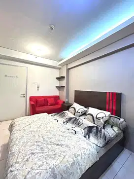 Apartemen Green Bay Pluit Studio Full Furnished View Garden