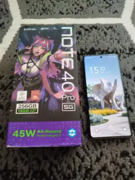 Infinix Note 40 Pro 5G 8/256 Garansi On