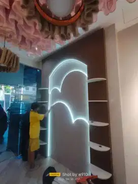 Lampu drop cielling gypsum watt
