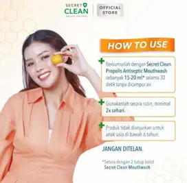 Secret Clean Mouthwash