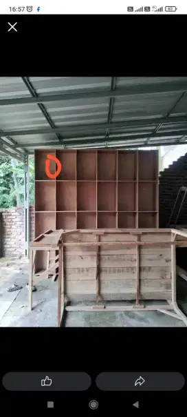 RAK JUALAN SEMBAKO SERBA GUNA 4 UNIT SET LEMARI