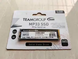 SSD M.2 Team 256GB, Kondisi Baru, Segel