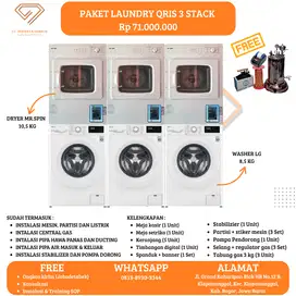 Paket usaha laundry qriss