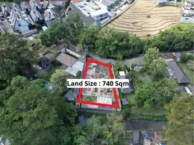 Tanah eksklusif  di kawasan padang linjong Canggu