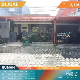 Dijual Rumah Siap Huni Strategis di Tumenggung Suryo Malang