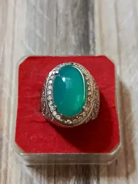 Batu Bacan Ring Perak ...