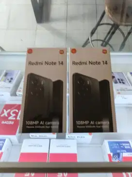 Redmi note 14 4G 8/256 New garansi resmi TAM 15 bulan
