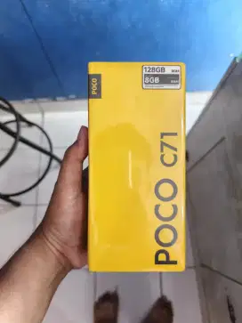 Poco C71 4/128 New garansi resmi TAM 15 bulan