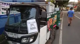 2 unit motor TVS + kios 2 lantai lebar 12 meter + dagangan