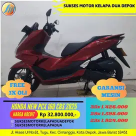 HONDA NEW PCX 160 CBS 2025 CASH/KREDIT KM LOW SIAP PAKAI
