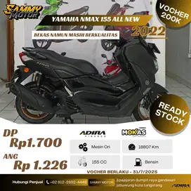 YAMAHA NMAX 155 ALL NEW 2022 LIKE NEW