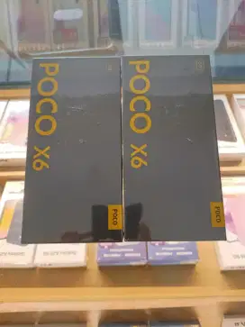 Poco X6 5G 12/256 New garansi resmi TAM 15 bulan