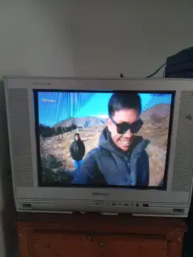 TV TABUNG FUJI ELECTRIC 21 INCH + STB + ANTENA