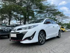 [ LOW KM ] TOYOTA YARIS S TRD SPORTIVO  1.5 AT MATIC 2018 PUTIH