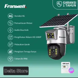 4G Kamera Tenaga Surya
Solar Dual Lens Camera Pakai Simcard HD 1080P