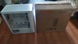 Casing Gaming PC Cooler C3 B310 White + 4 Fan RGB