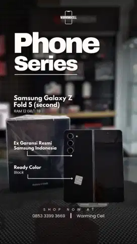 Samsung Galaxy Z Fold 5 Black 12/1 TB