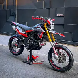 KLX DTRAKER 150‼️TRAIL SUPERMOTO SIAP TOURING TRABAS