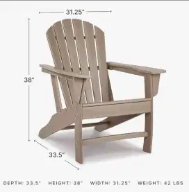 Meja kursi outdoor tropis