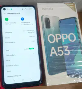 KHUSUS HARI INI!! OPPO A53 RAM 4+3/128GB HARGA RP.1.055.000 Nett