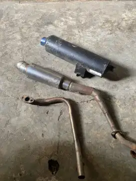Knalpot motor matic