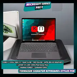 Microsoft Surface Pro 9 Core i7 1255U Gen12 Ram16GB Ssd256GB 13inch