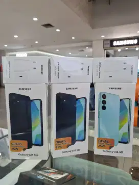 GALAXY A16 5G 8/256 FREE 25W ADAPTER +  TEMPERED GLASS‼️