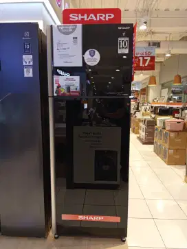 SHARP 2 PINTU GLASS DOOR