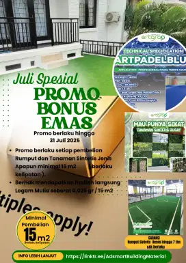 Promo Rumput Sintetis