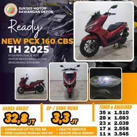 MULUS HONDA NEW PCX 160 CBS TH 2025 BISA CASH KREDIT UNIT BERGARANSI