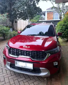 KIA Sonet 1.5 AT Premiere 2022 Merah low KM