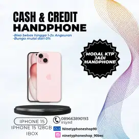 Iphone 15 128 gb cash & credit tanpa dp
