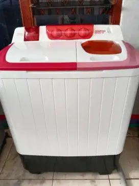 jual mesin cuci denpo 8kg, mesin halus, body mulus,orisinil,siap oakai