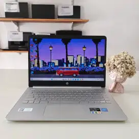 Laptop Pelajar HP 14S-DQ0501TU Celeron N4120 RAM 4GB