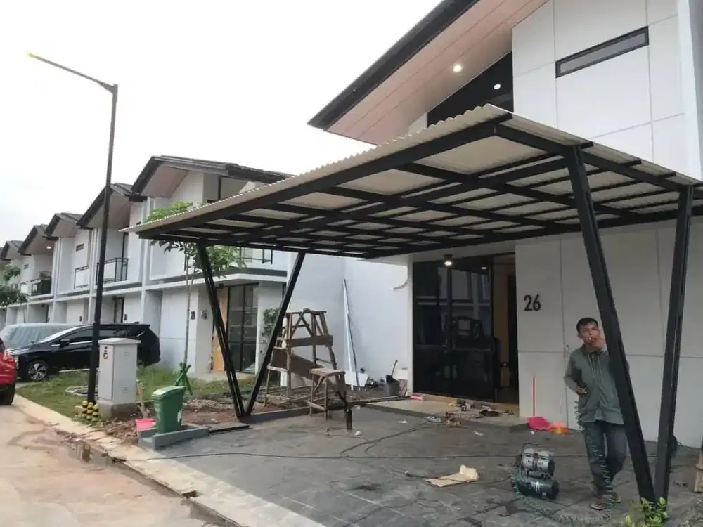 Kanopi baja ringan kokoh