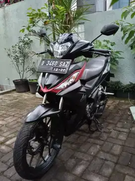 Mulus Siap Pakai ! Honda Supra GTR 150cc Warna Hitam Maroon Tahun 2016