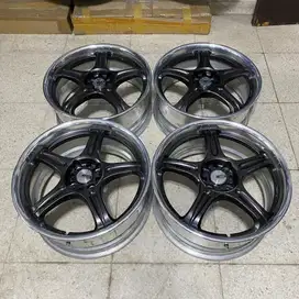 SSR D5R Ring 18 4x100 7.5 ET 45 Velg Ori Original Japan Jepang JDM R18