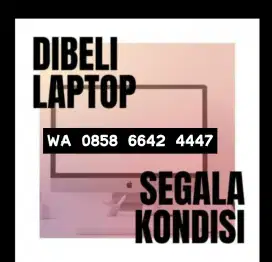 Dibeli laptop bekas