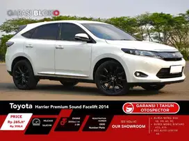 Toyota Harrier 2.0L Premium Sound  Facelift CBU 2014