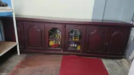 Bufet kayu cat Melamik 6 pintu