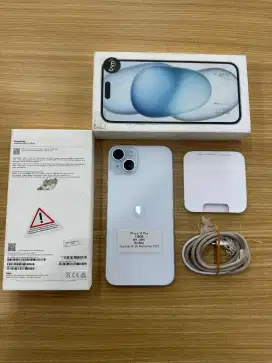 Ready Stock Iphone 15 Plus 128GB ex IBox BH 89% Fullset