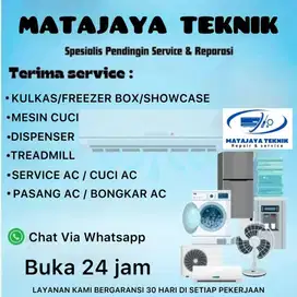 service ac bongkar pasang ac treadmill kulkas mesin cuci pompa air CND