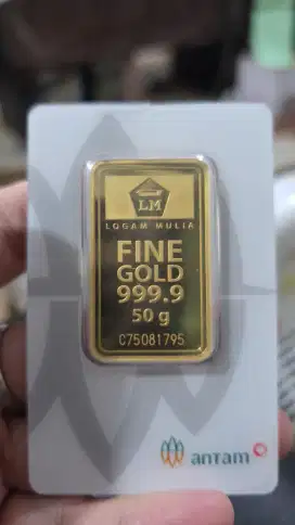 EMAS ANTAM 50G NEW 2025 MEDAN