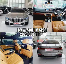 BMW 730Li MSport 2020 Nik19 Platinum Grey Siap Pakai